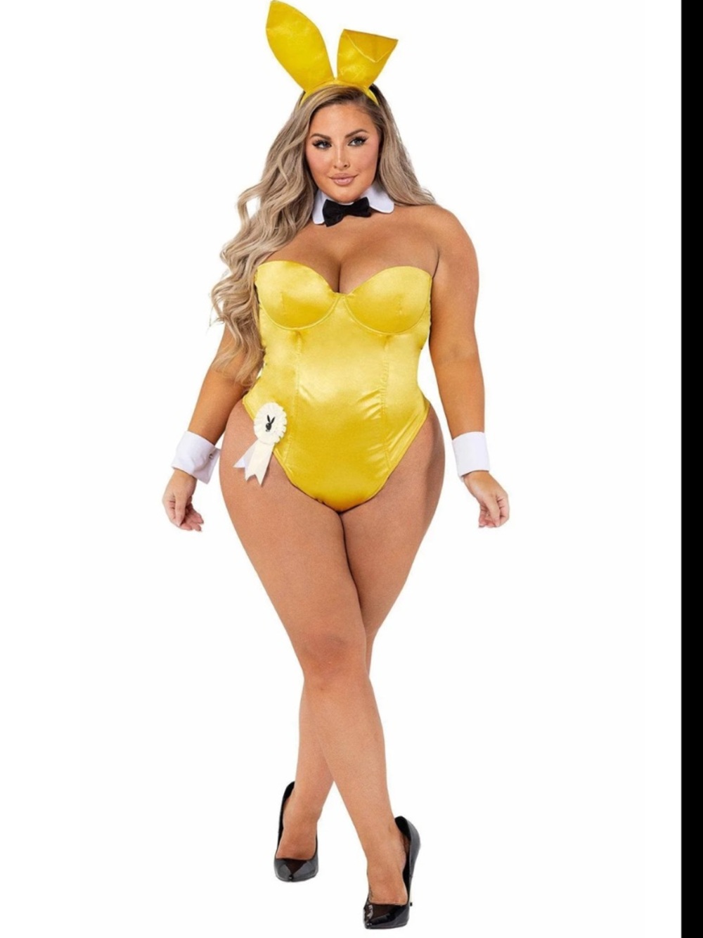 Playboy Bunny Plus Size Classic Corset Costume from Roma Costumes XXL